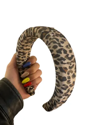 CHEETAH PADDED HEADBAND