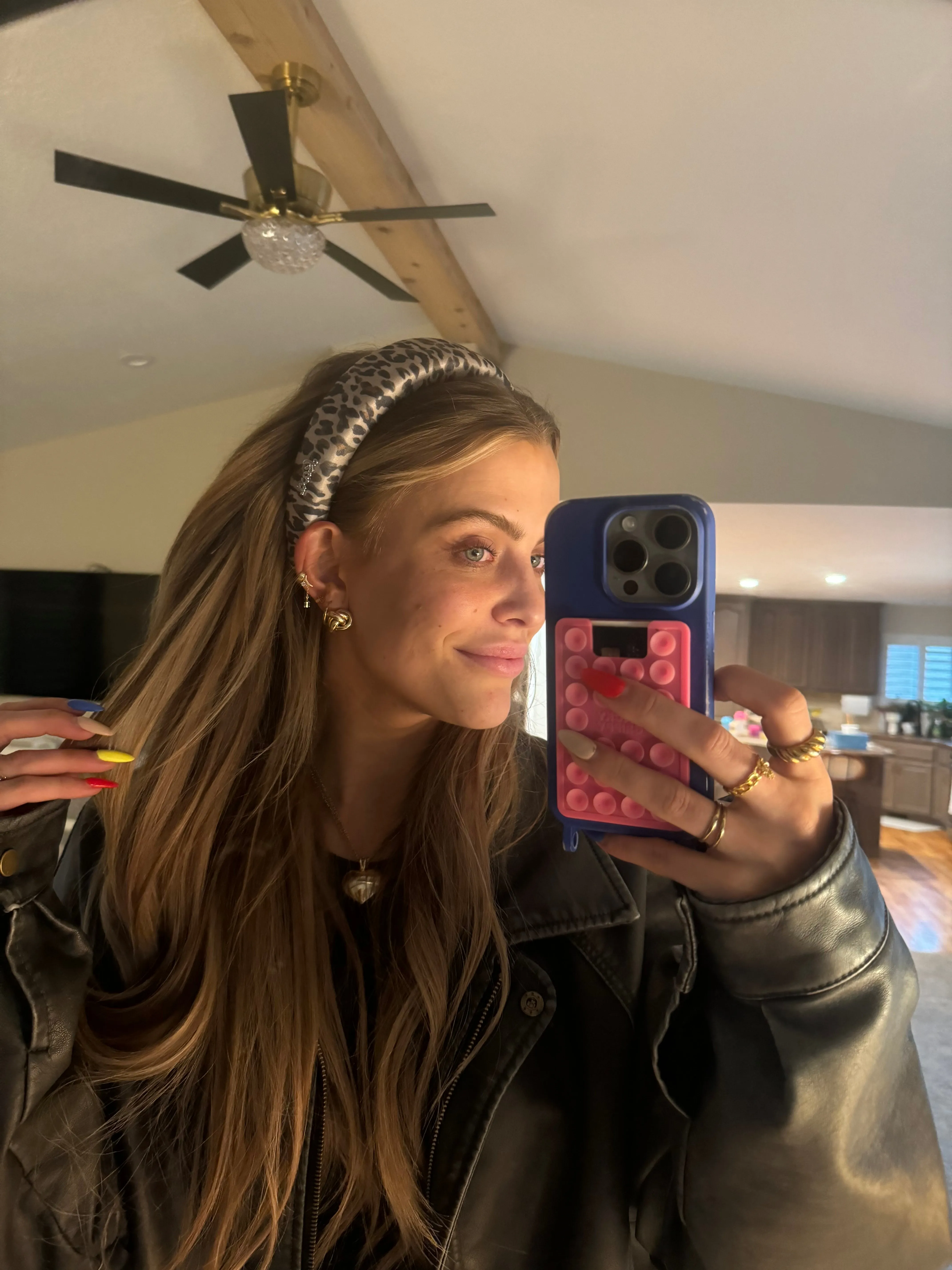 CHEETAH PADDED HEADBAND