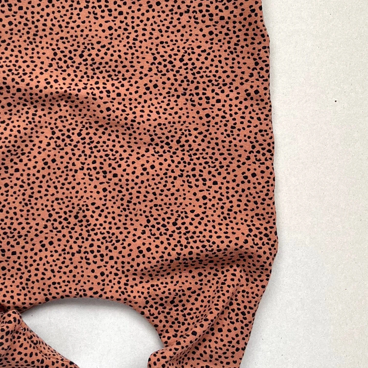 Chocolate Sprinkle Harem Romper