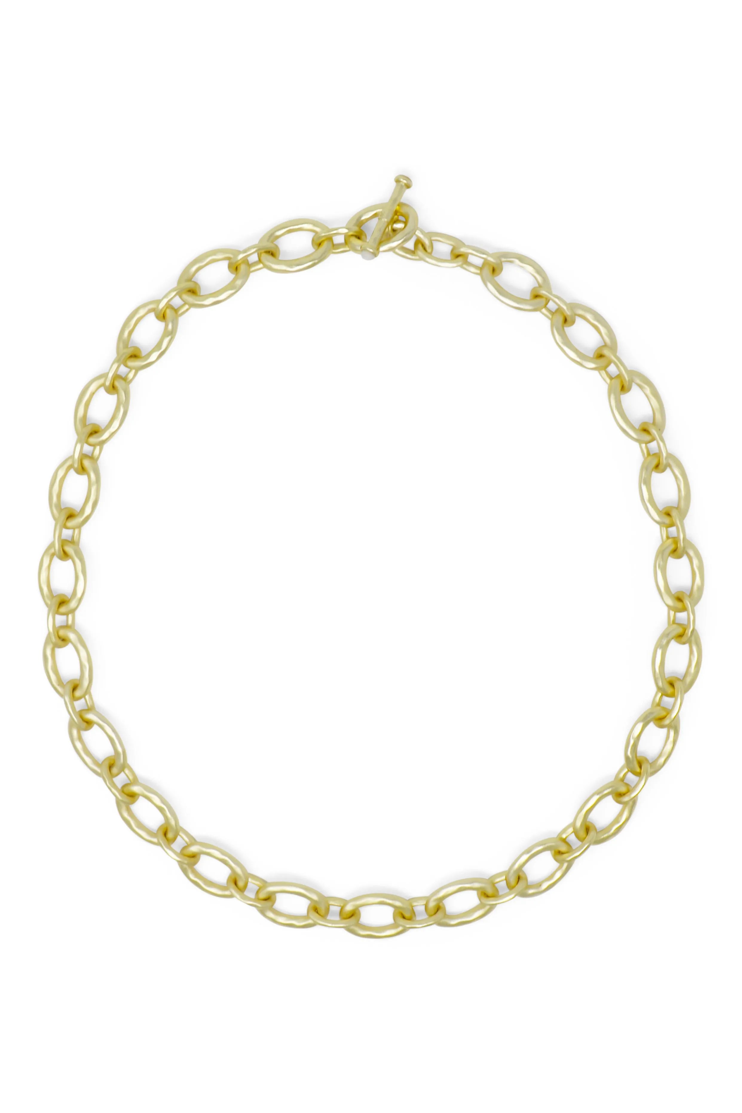 Classic Gold Link Necklace
