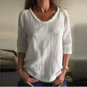 Comfortable and stylish casual linen shirt