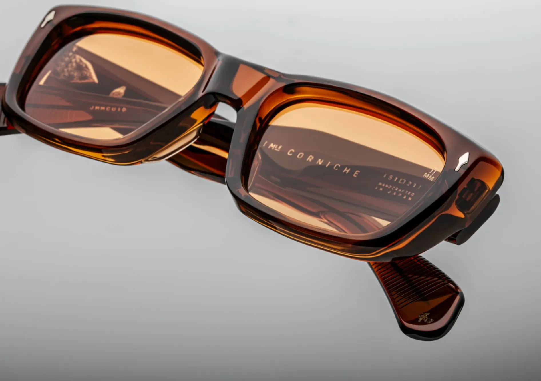 CORNICHE-Hickory / Amber / Sterling Silver