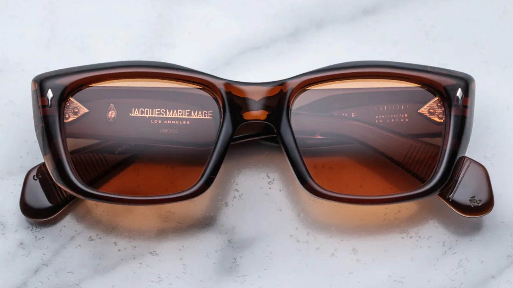 CORNICHE-Hickory / Amber / Sterling Silver