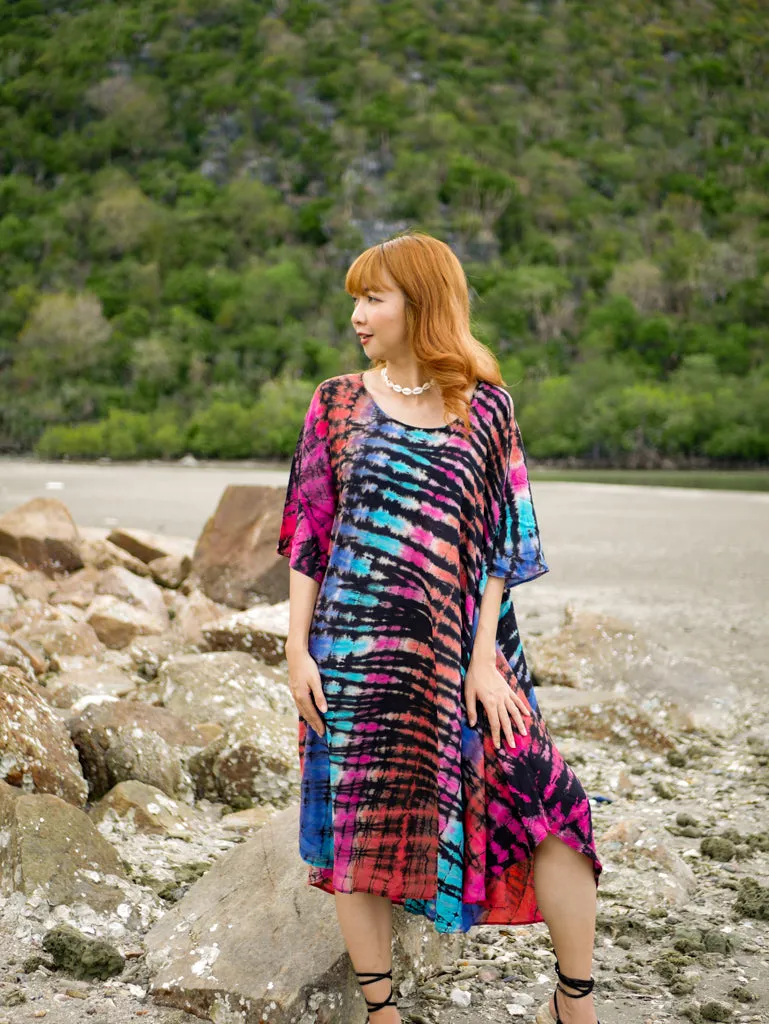 Cosmic Plaid Dress