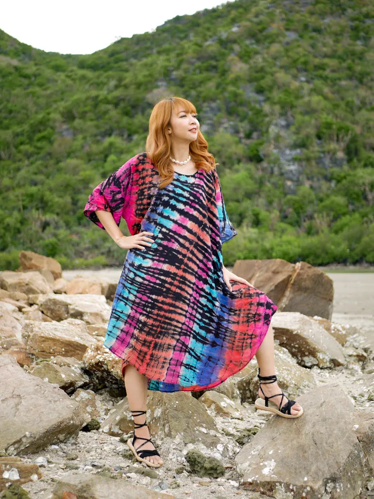 Cosmic Plaid Dress