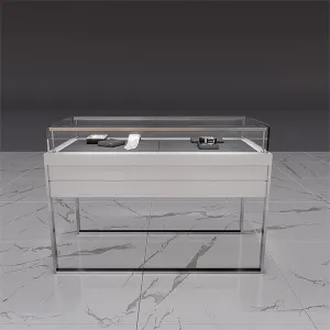 CR048 Fashion Store Glass Showcase Accessories Lighted