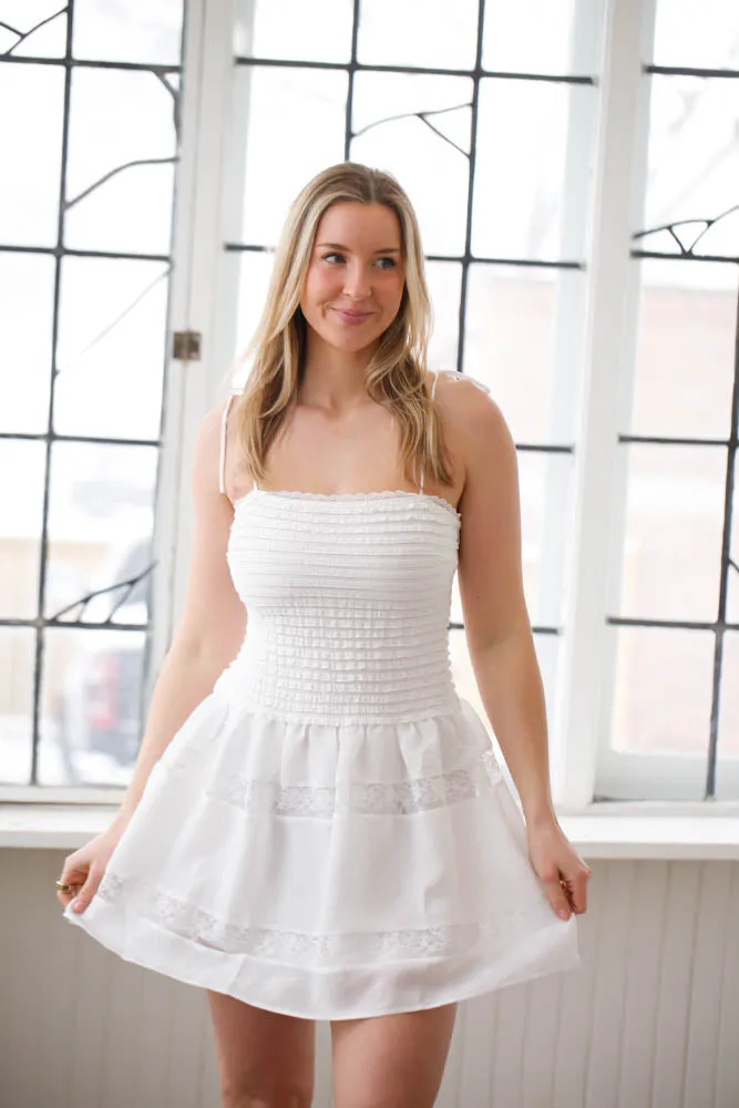 Crochet Mini Dress