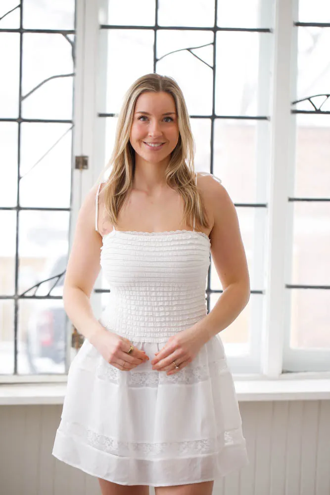 Crochet Mini Dress
