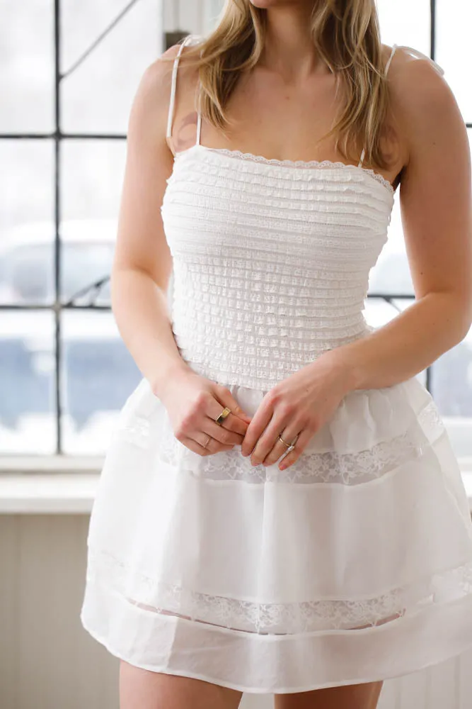 Crochet Mini Dress