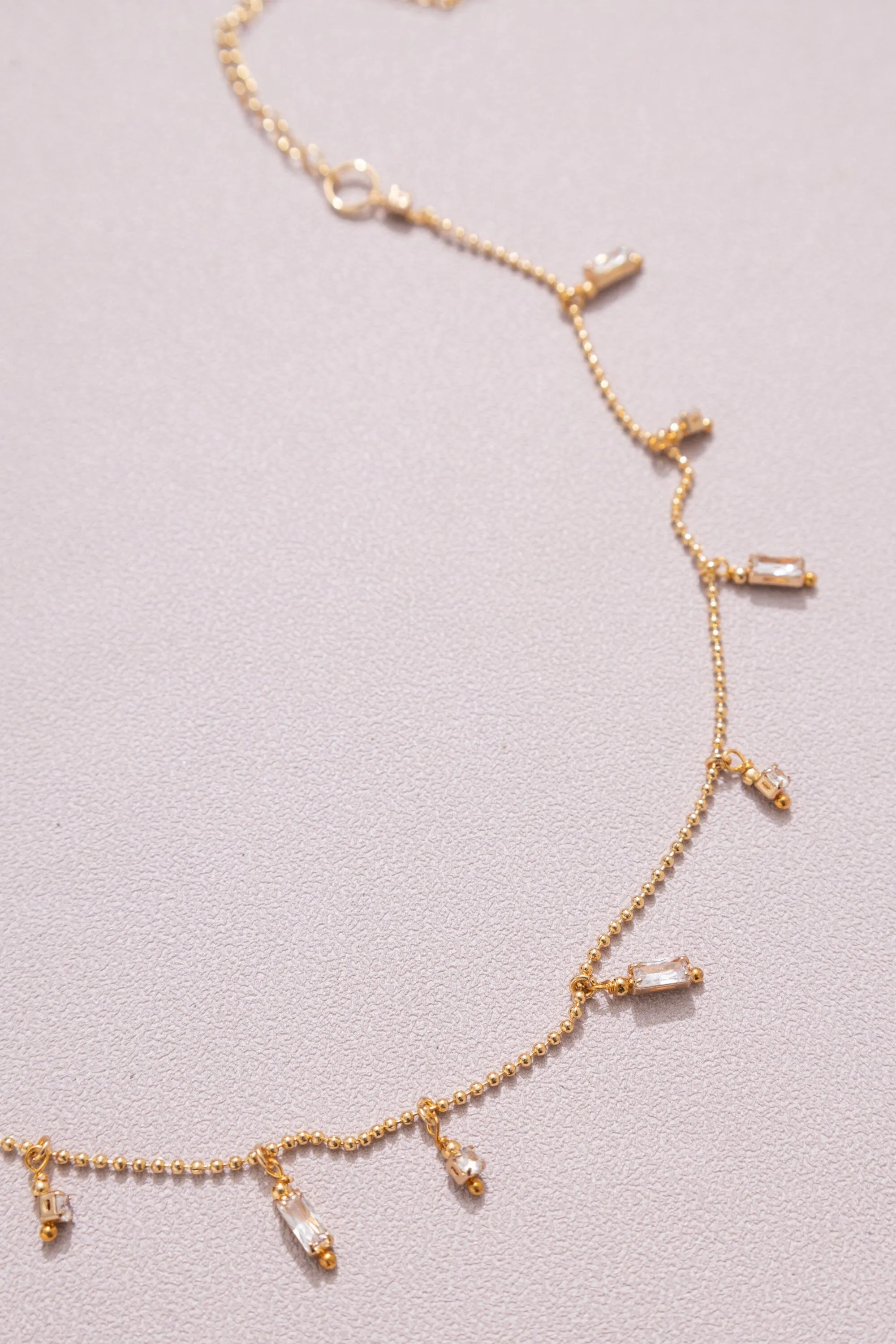 Crystal Charm Fashion Necklace