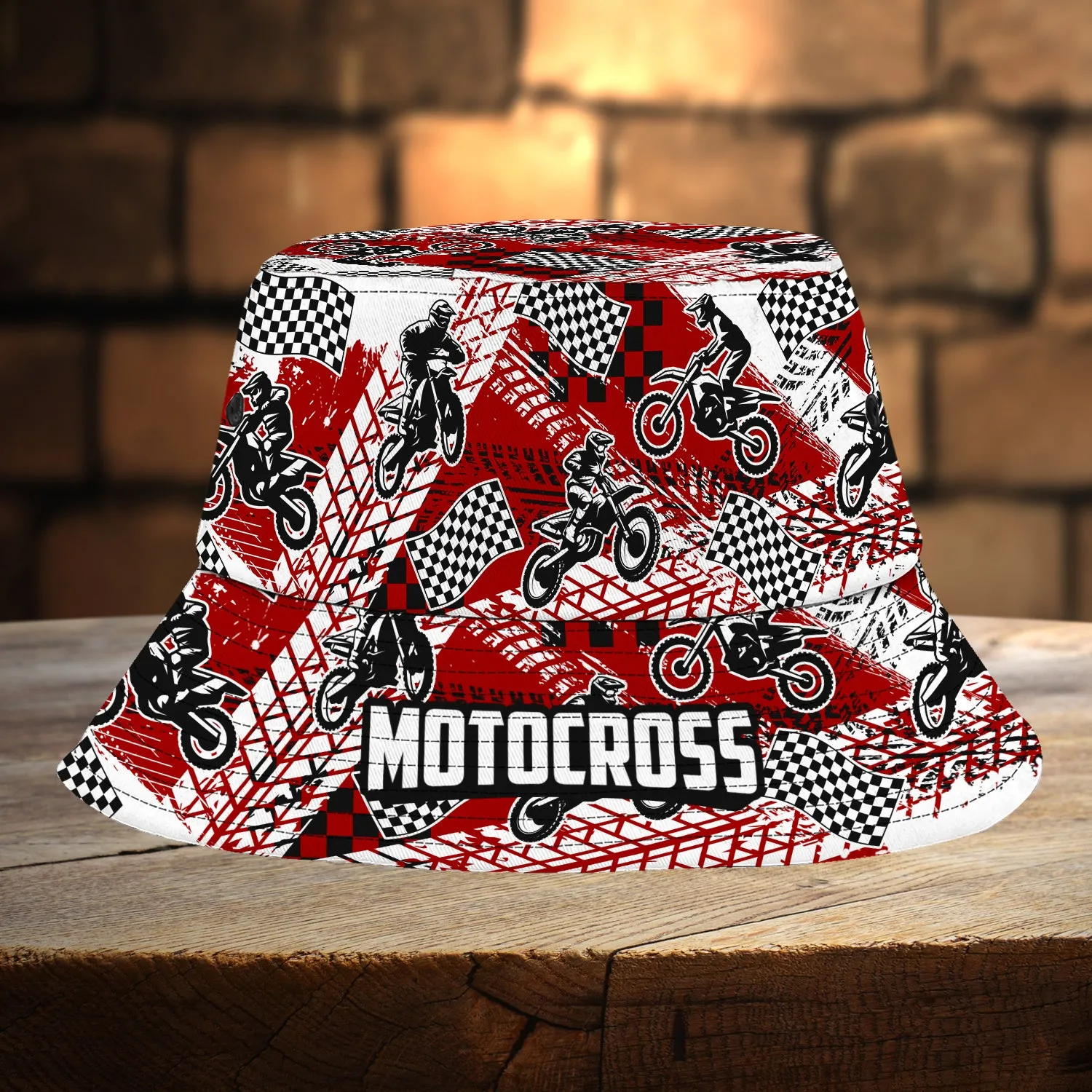 Custom Bucket Hat - Motocross - Loop - Hd98 83
