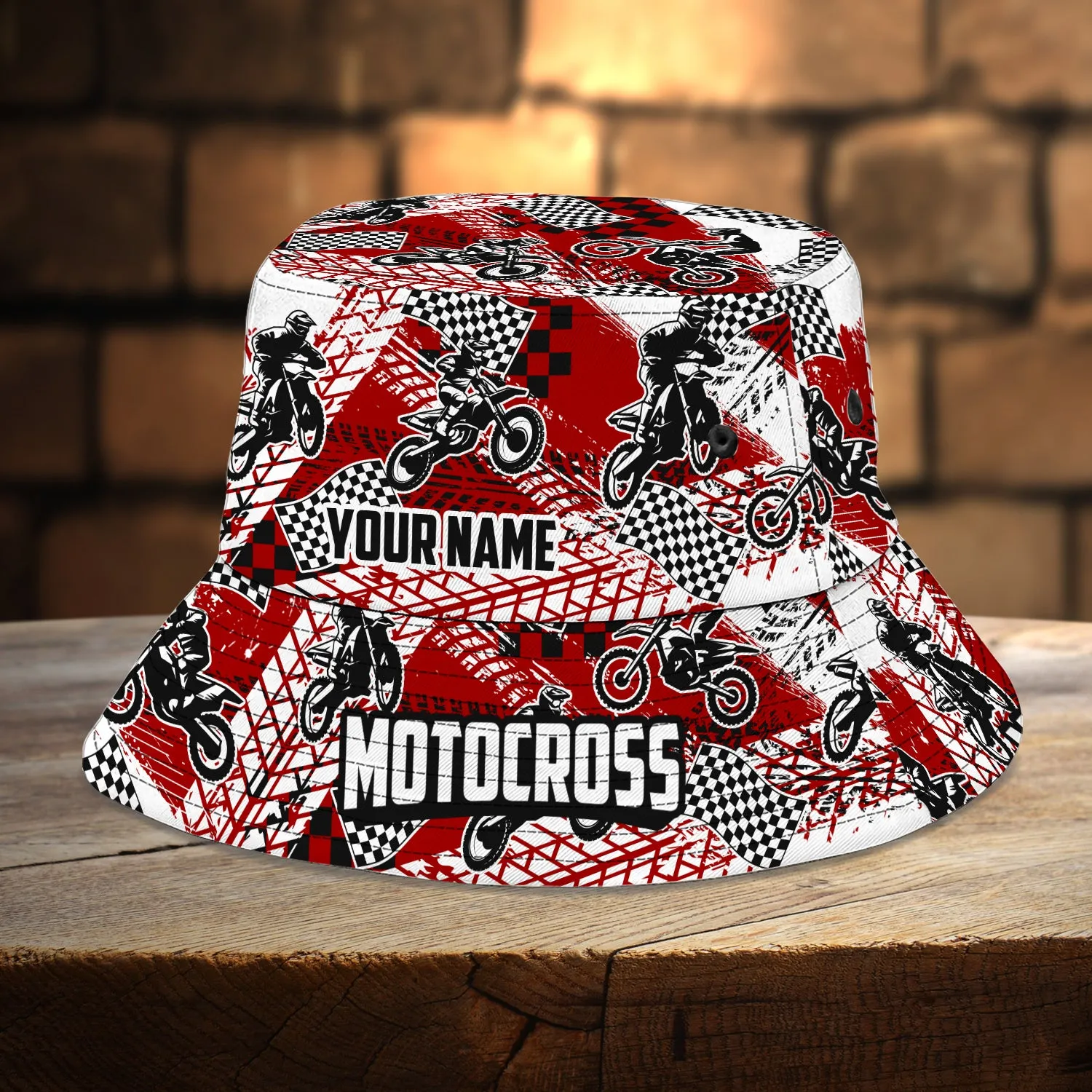 Custom Bucket Hat - Motocross - Loop - Hd98 83