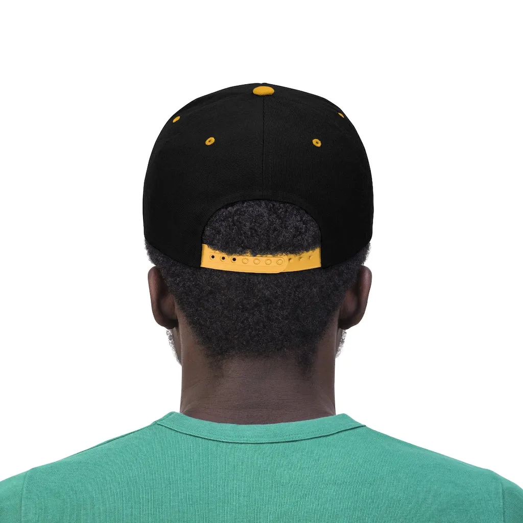Custom king 23 Unisex Flat Bill Hat