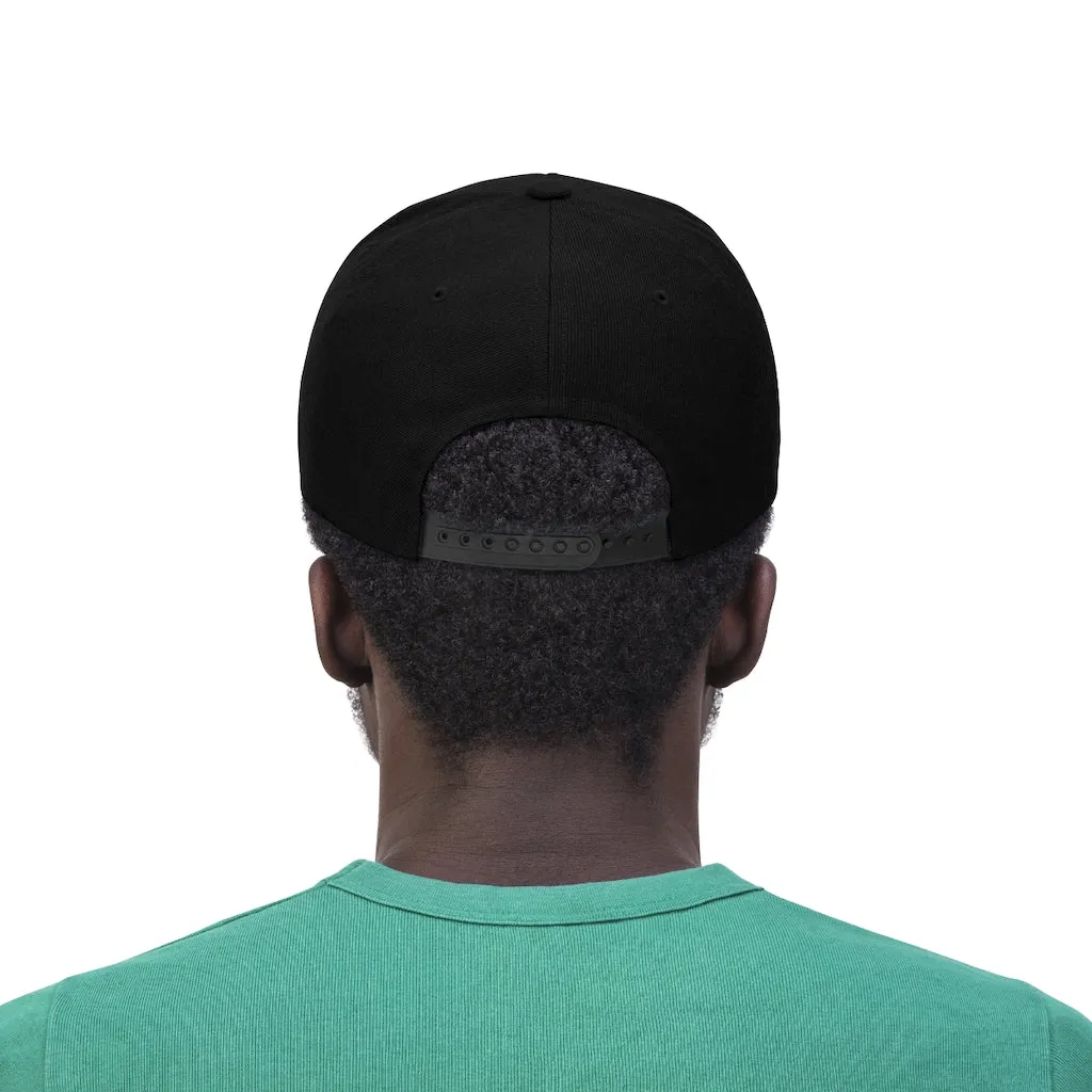 Custom king 23 Unisex Flat Bill Hat
