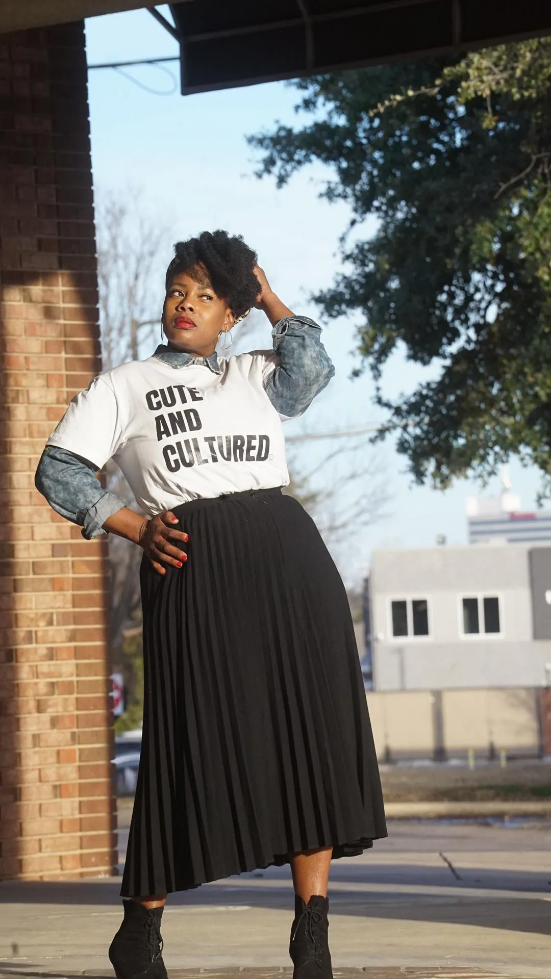 Cute and Cultured tshirt