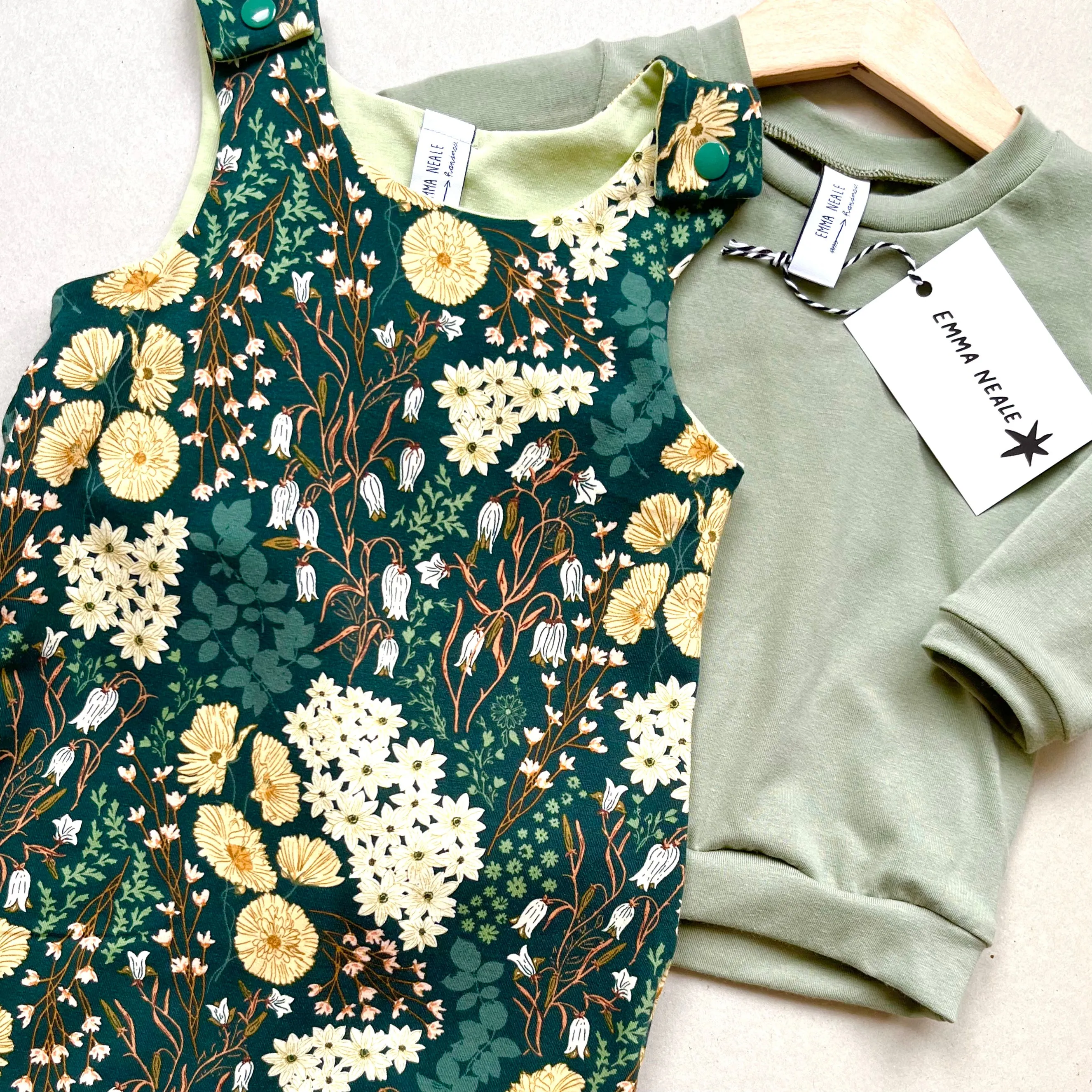 Dark Meadow Harem Romper
