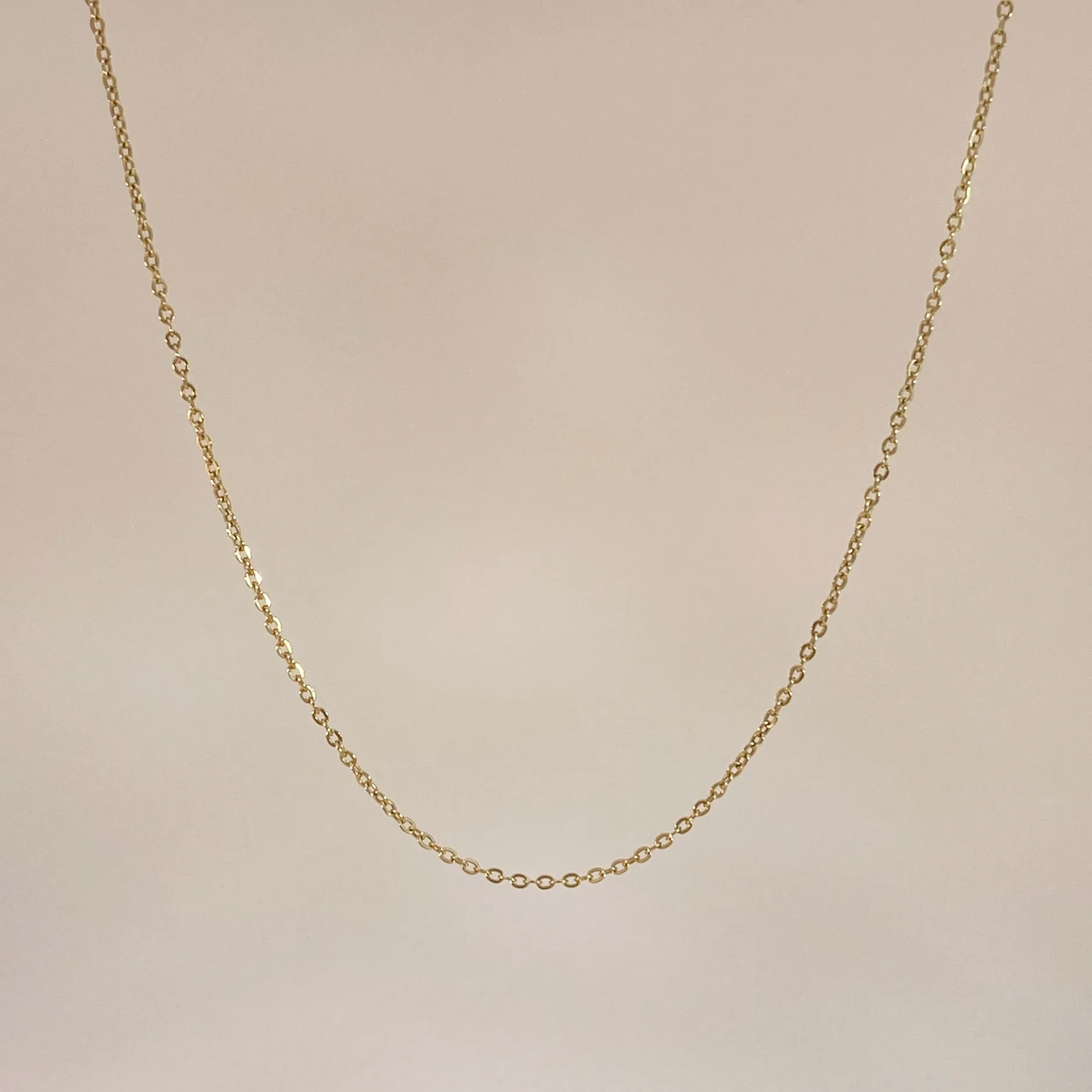 Delicate Anchor Necklace