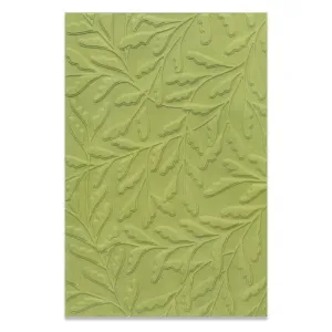 Delicate Leaves Embossing Folder Sizzix 666139