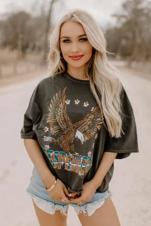 Desperado Oversized 80's Cropped Tshirt