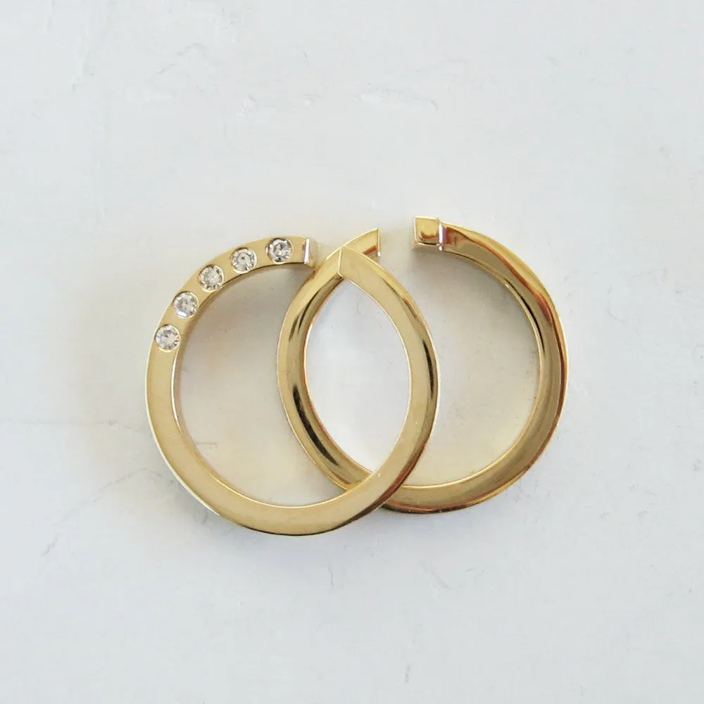 Diamond Puzzle Stacking Rings