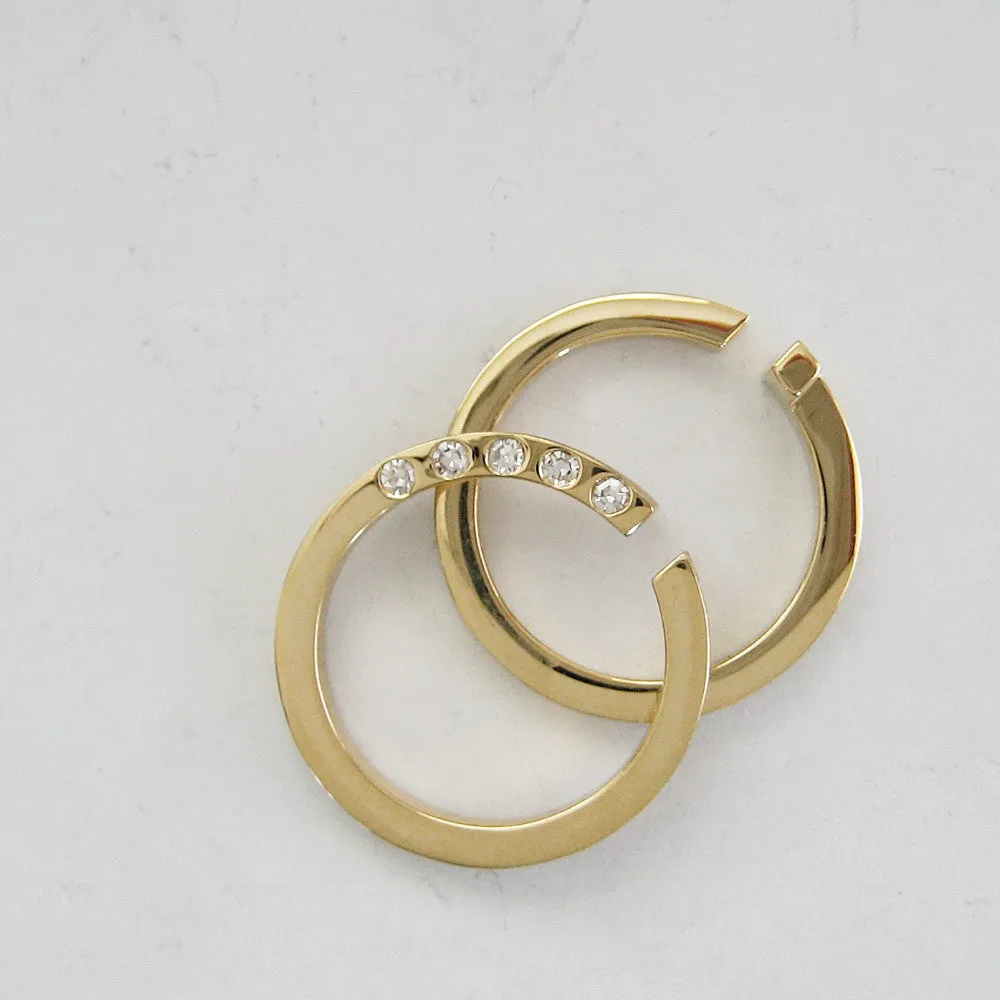 Diamond Puzzle Stacking Rings