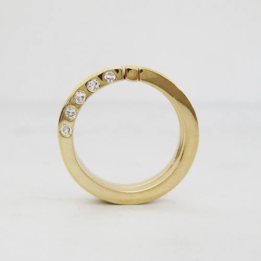 Diamond Puzzle Stacking Rings