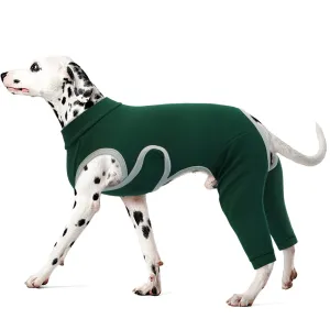 Dog Surgical Suit Dog Recovery Suit Lick Sleeves for Rear Legs