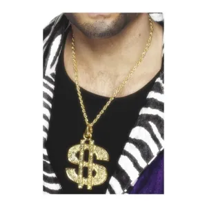 Dollar Sign Medallion