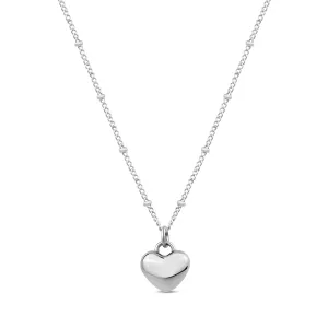 Domed Heart Pendant