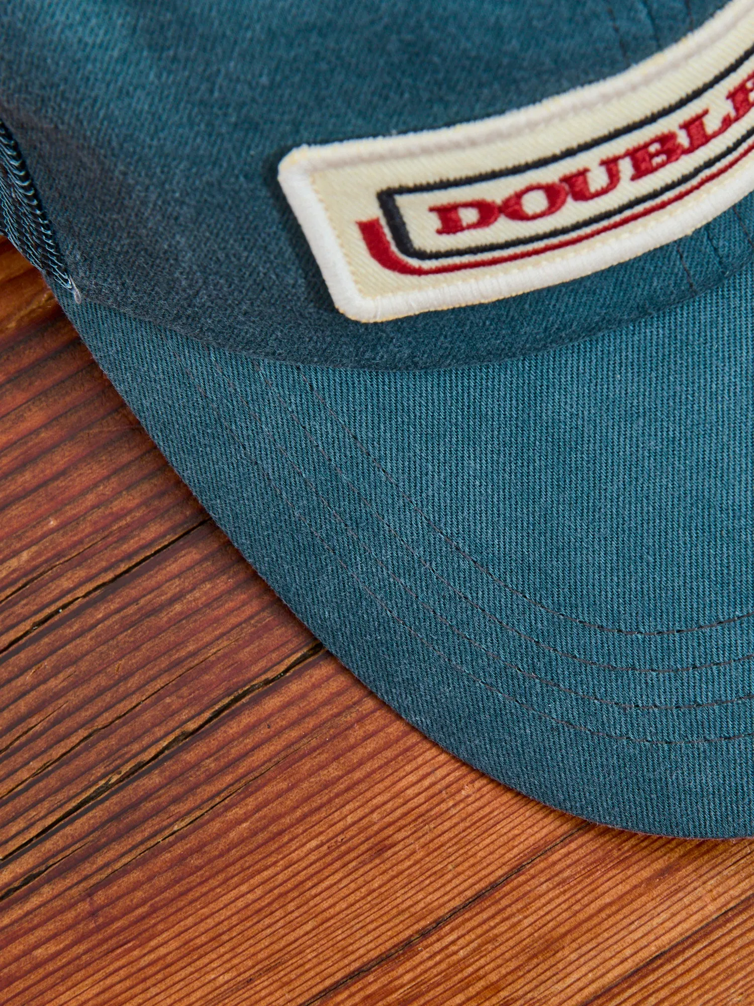 Double RL Trucker Cap in Gas Station Green