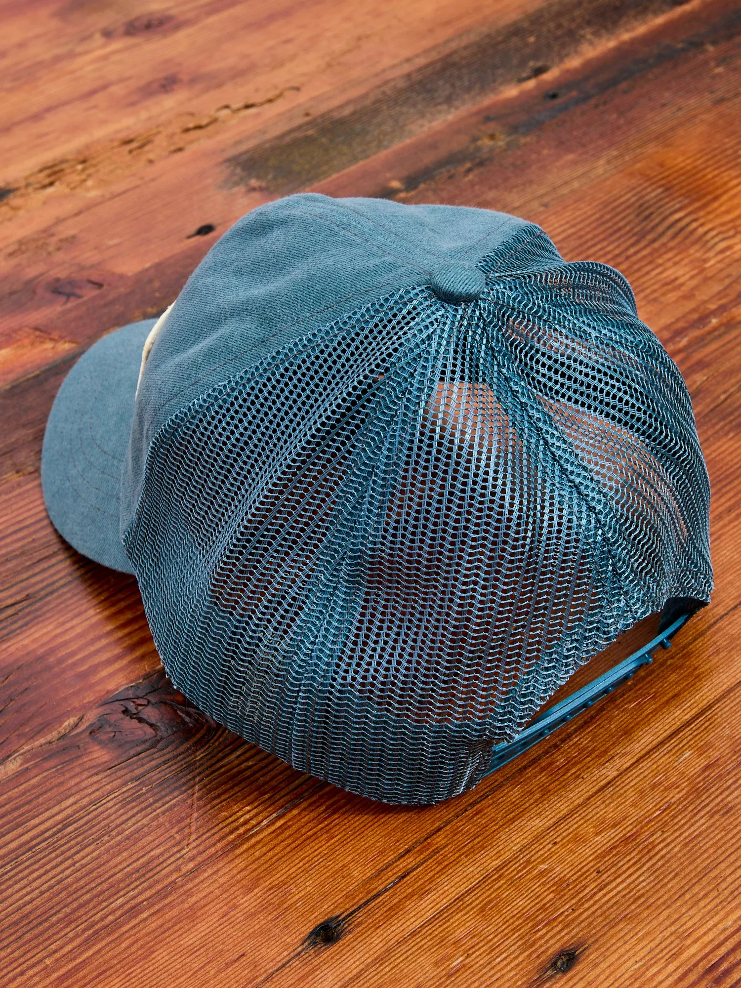 Double RL Trucker Cap in Gas Station Green