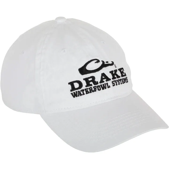 Drake White Out Cotton Twill 6-Panel Ball Cap