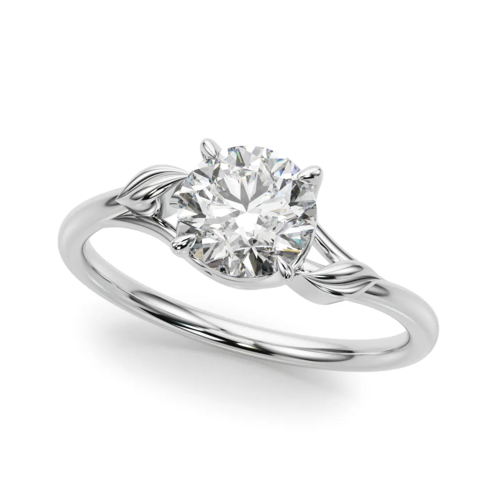 Eden Round  Lab Grown Diamond Solitaire Engagement Ring IGI Certified