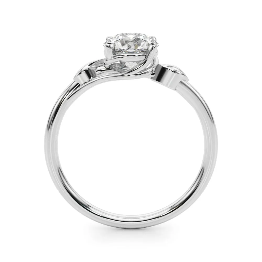 Eden Round  Lab Grown Diamond Solitaire Engagement Ring IGI Certified