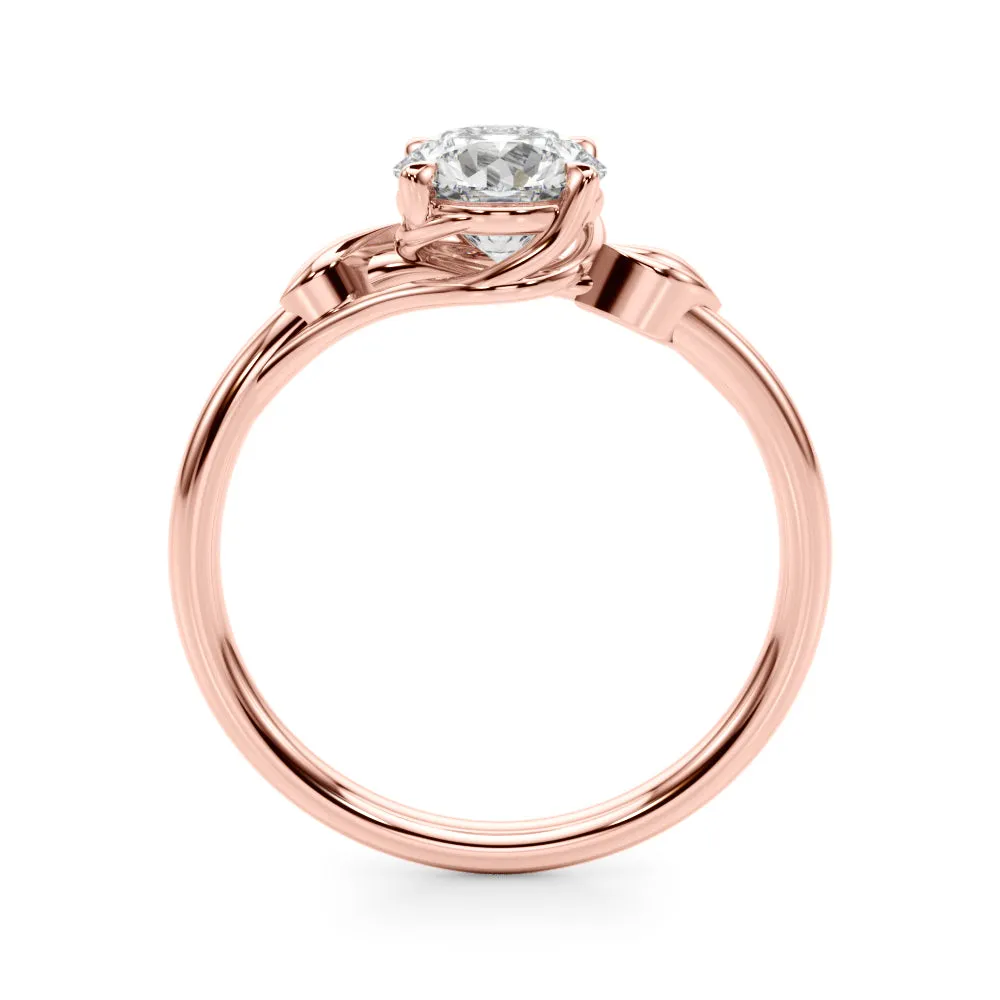 Eden Round  Lab Grown Diamond Solitaire Engagement Ring IGI Certified