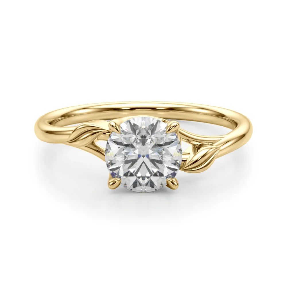 Eden Round  Lab Grown Diamond Solitaire Engagement Ring IGI Certified