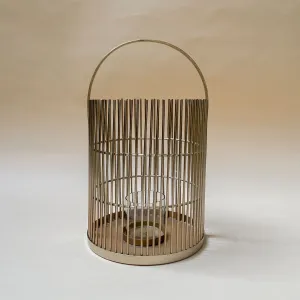 Edit House & Home-Home Artisan Klimt Golden Metal Lantern (Large)