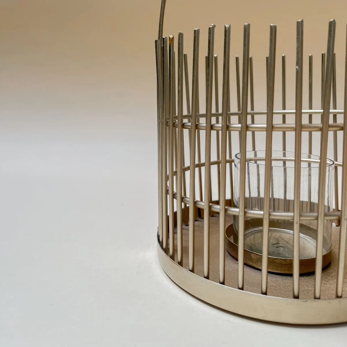 Edit House & Home-Home Artisan Klimt Golden Metal Lantern (Small)