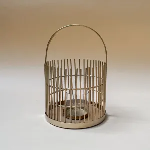 Edit House & Home-Home Artisan Klimt Golden Metal Lantern (Small)