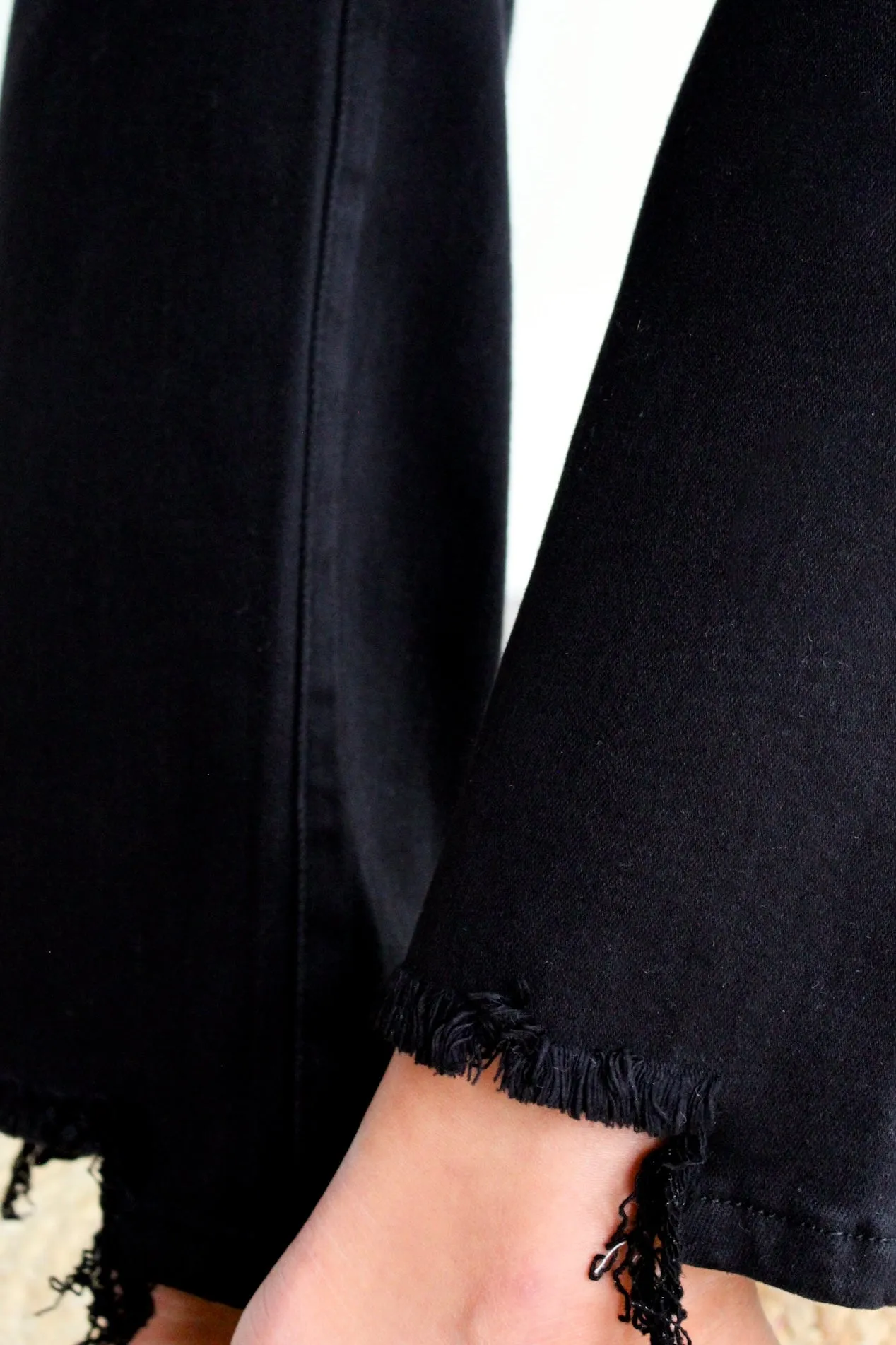 Erica High Rise Straight | Tummy Control • Black