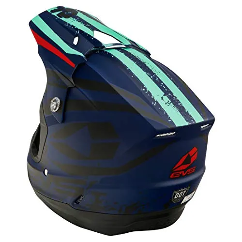 EVS T5 Grappler Adult Off-Road Motorcycle Helmet - Matte Dark Blue / Small