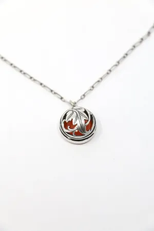 Extasia Domed Intaglio Necklace (2 Colors)