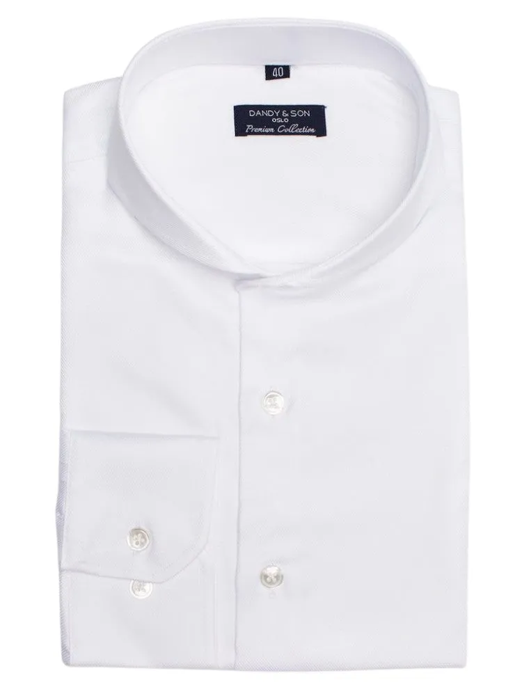 Extreme Cutaway White Premium Weave Shirt