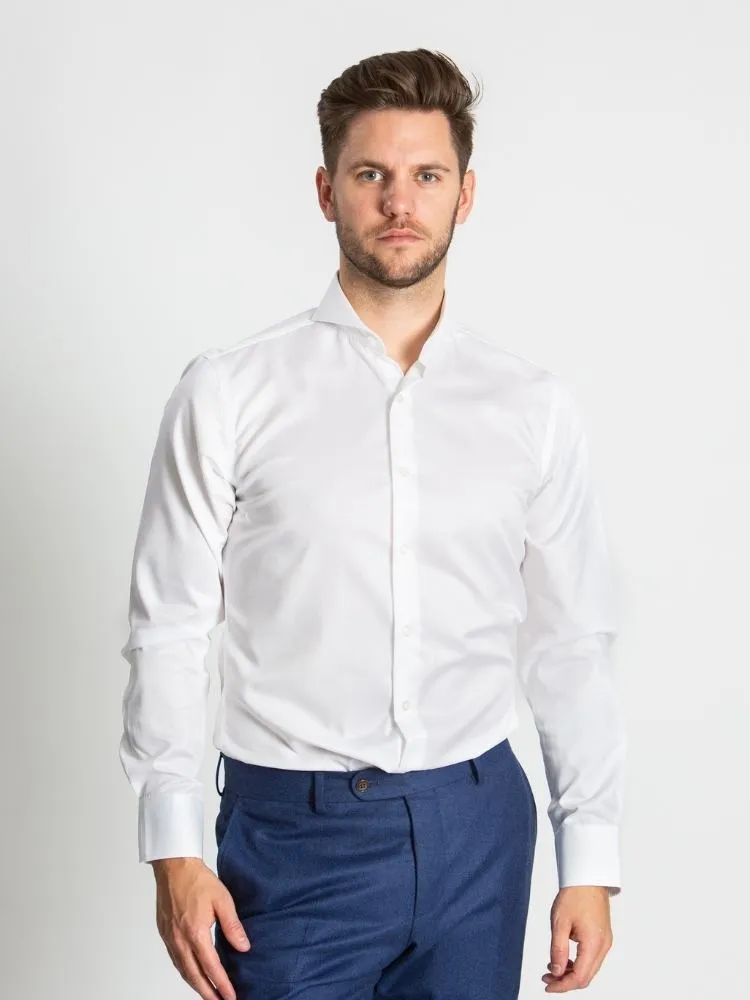 Extreme Cutaway White Premium Weave Shirt
