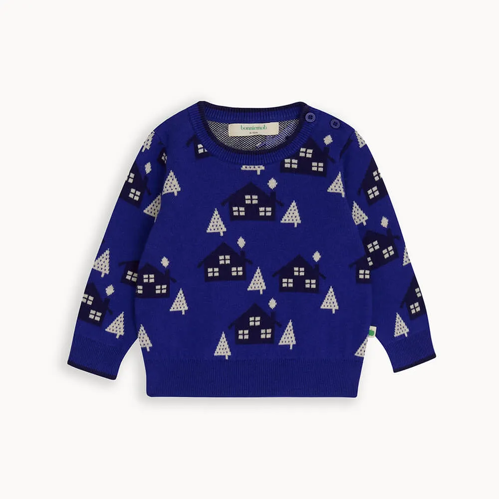 Fable - Blueberry Cabin Knit Sweater