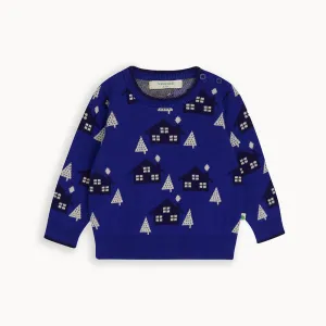Fable - Blueberry Cabin Knit Sweater
