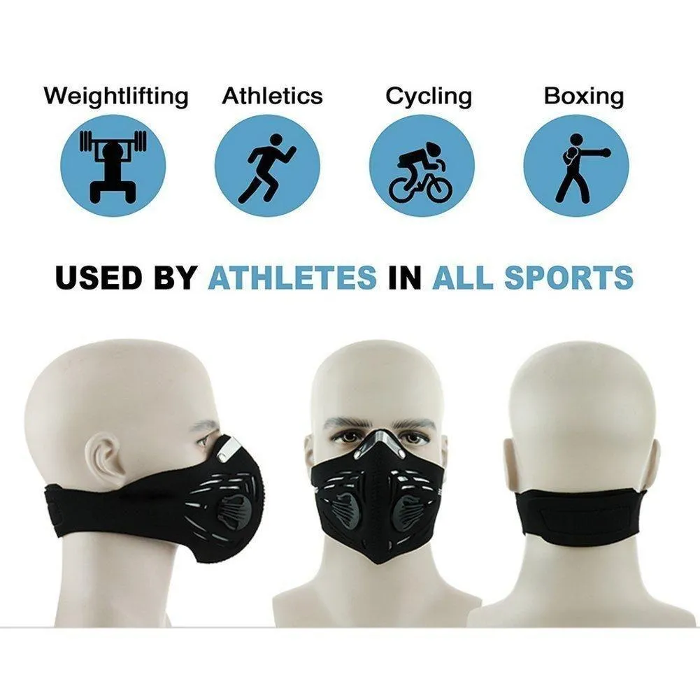 Face Mask Anti Pollution & Dust Mask - Breathe Clean Air & Stay Healthy!