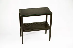 Fan Side Table- Ebony