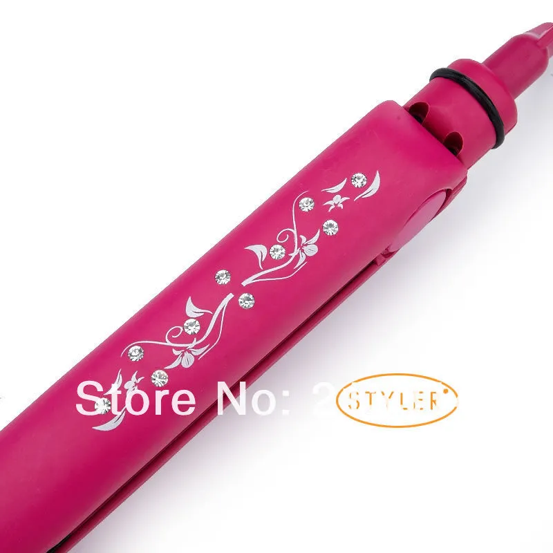 Fashion High quality Diamond hair straightening iron