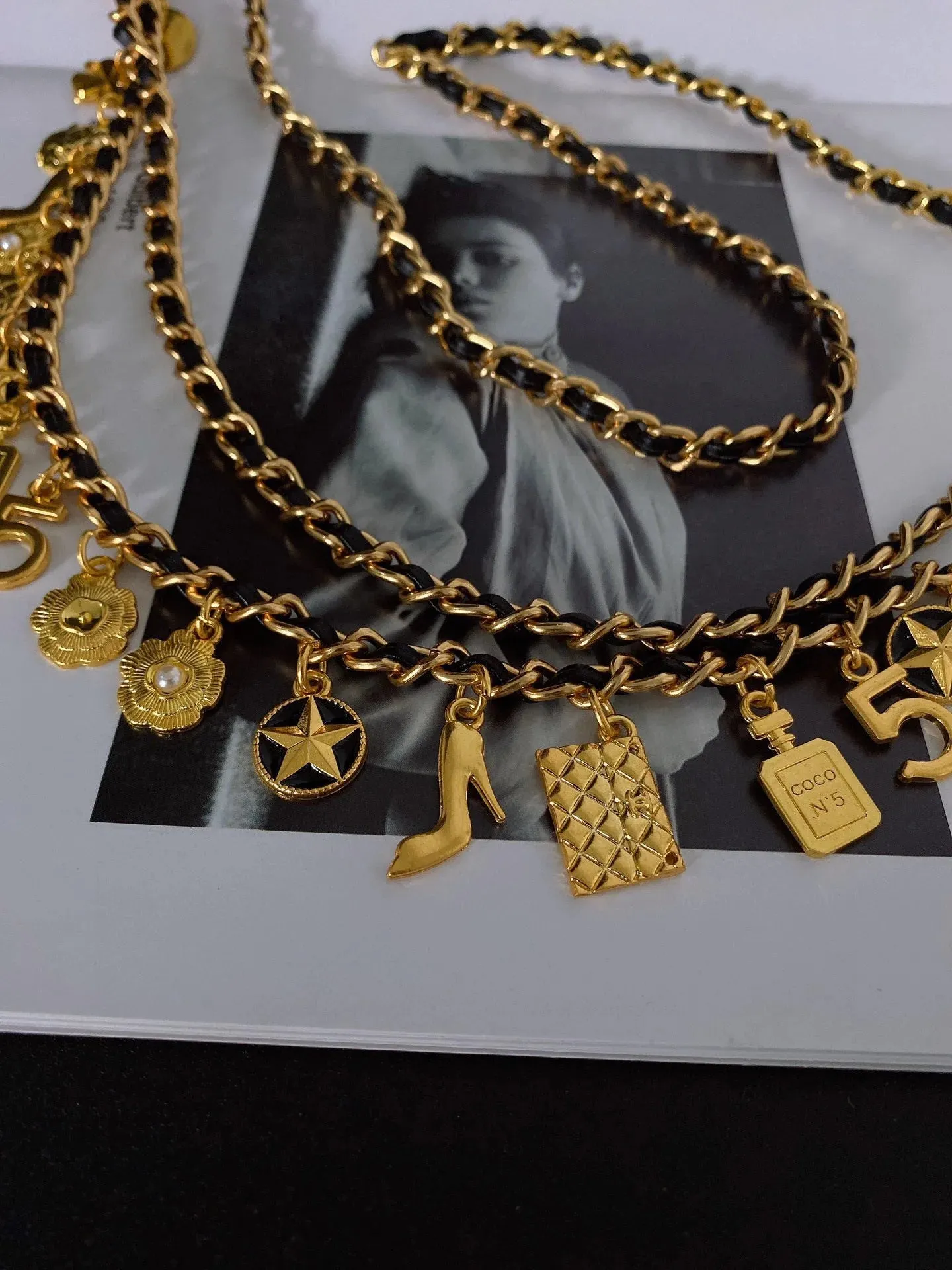 Fashion retro waist chain High quality women's Belt